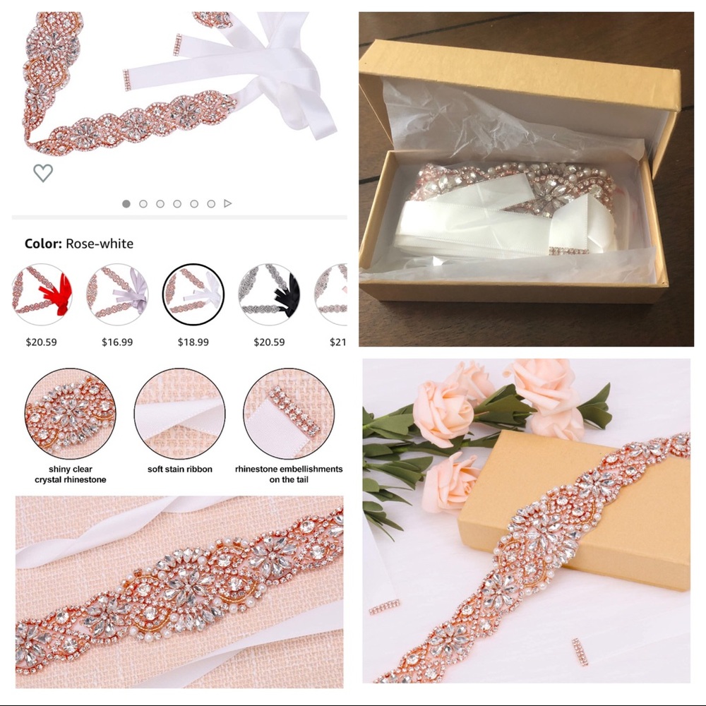 Rhinestone Belt